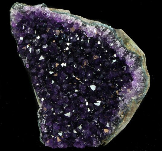 Dark Purple Amethyst Cut Base Cluster - Uruguay #36463